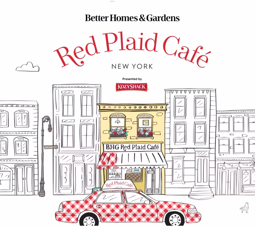 Better Homes & Garden Red Plaid Cafe 2026