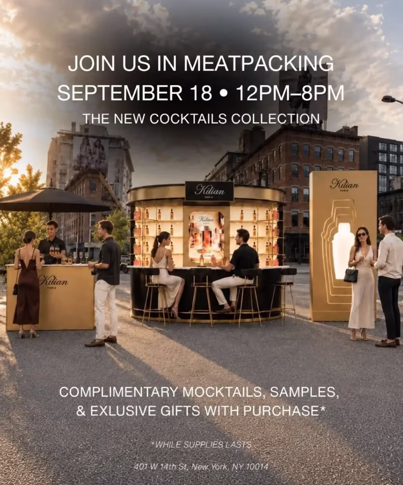 Kilian Paris Pop-Up