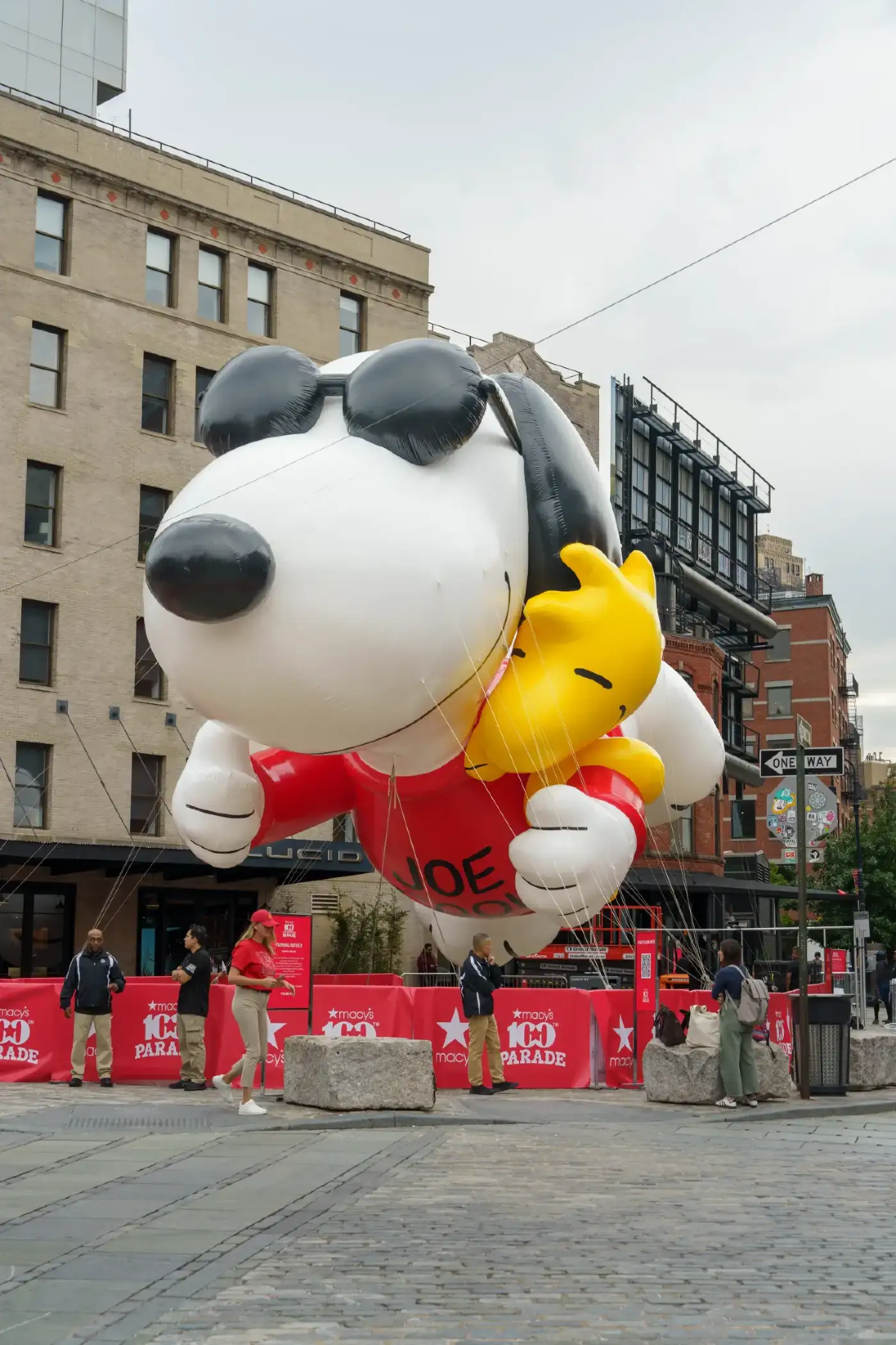 100th Macy's Thanksgiving Day Parade: Joe Cool & Woodstock in NYC