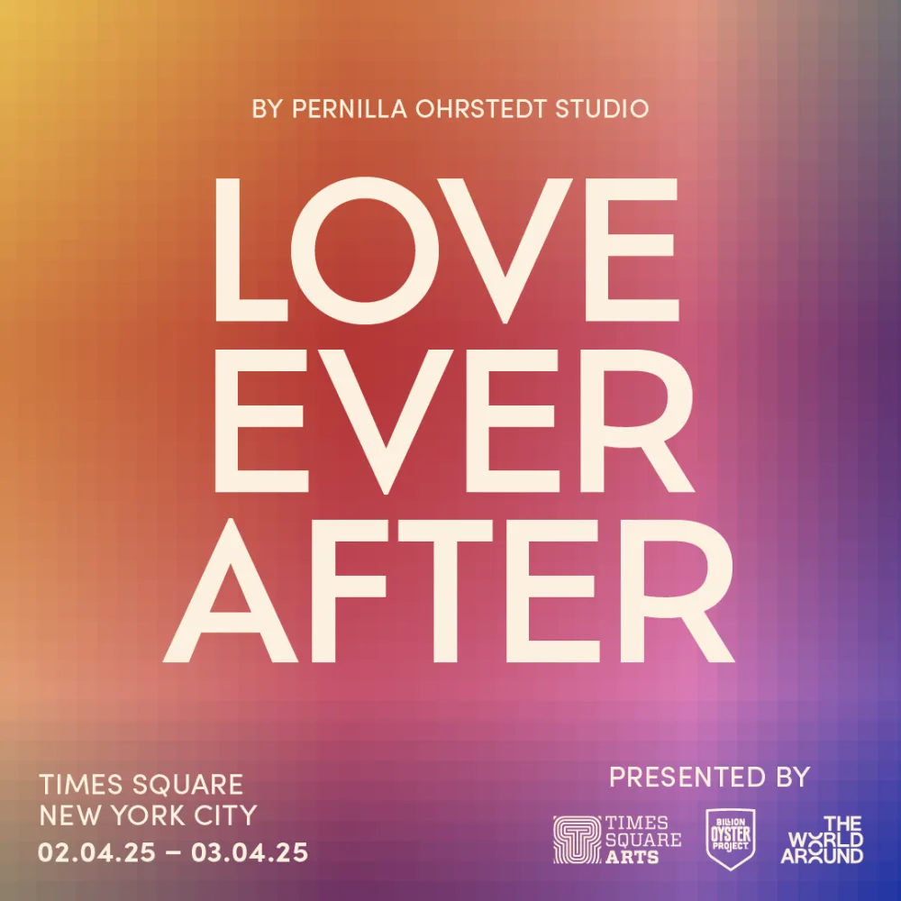 Love Ever After exhibition poster