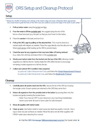 Toolkit ors setup cleanup protocol 1
