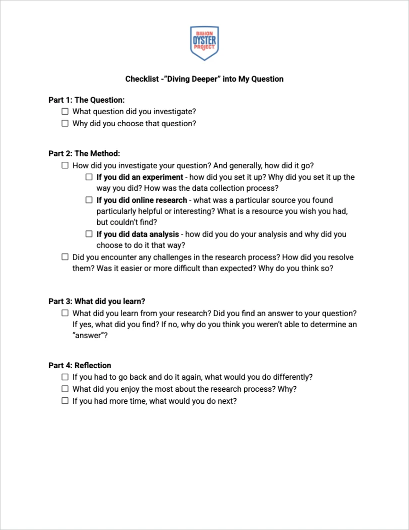 ORT L10 — Checklist