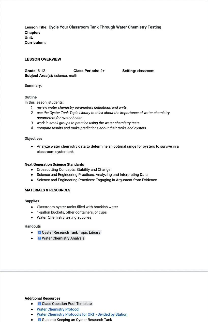 ORT L4 — Lesson Plan