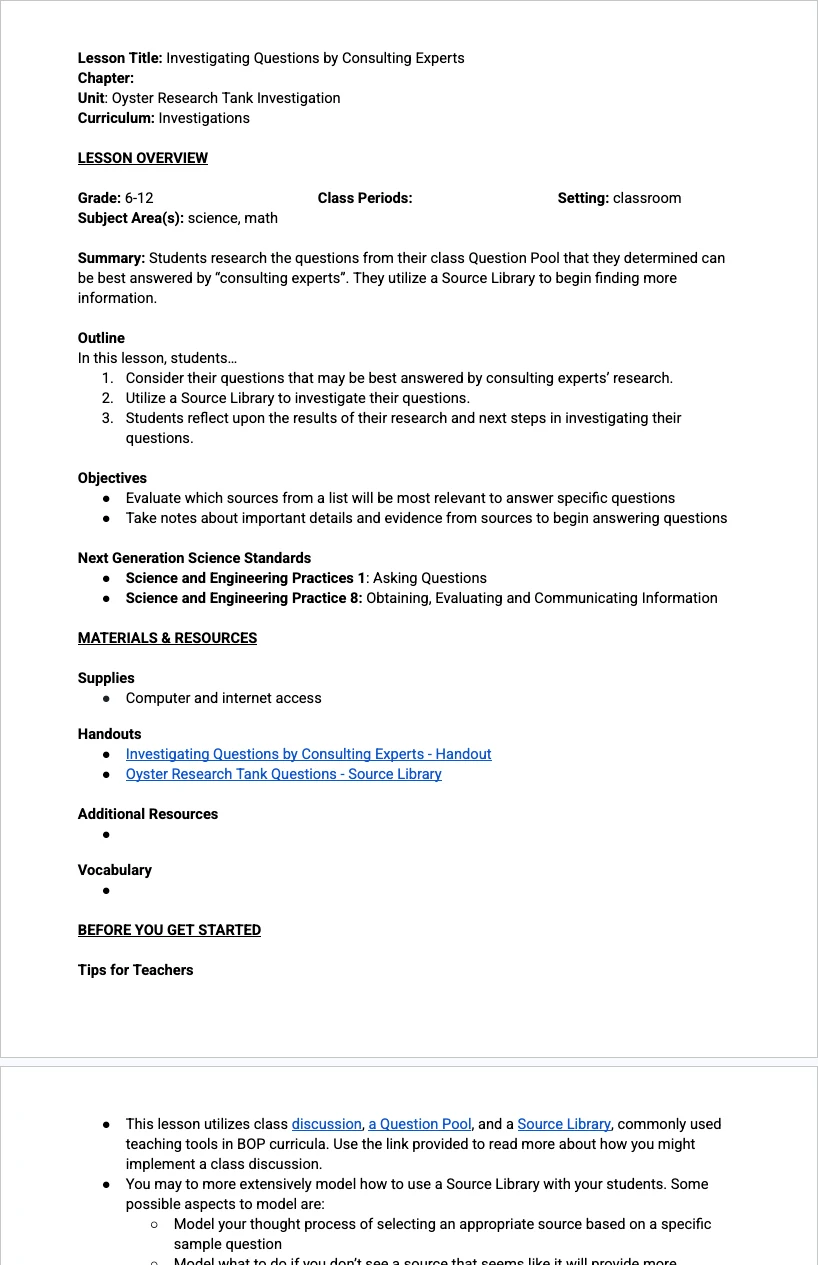 ORT L7 — Lesson Plan
