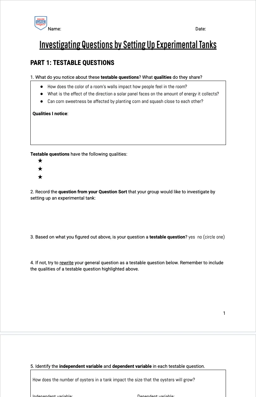 ORT L8 — Handout (Experimental Tanks)
