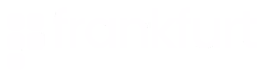 White logo with frankfurt text