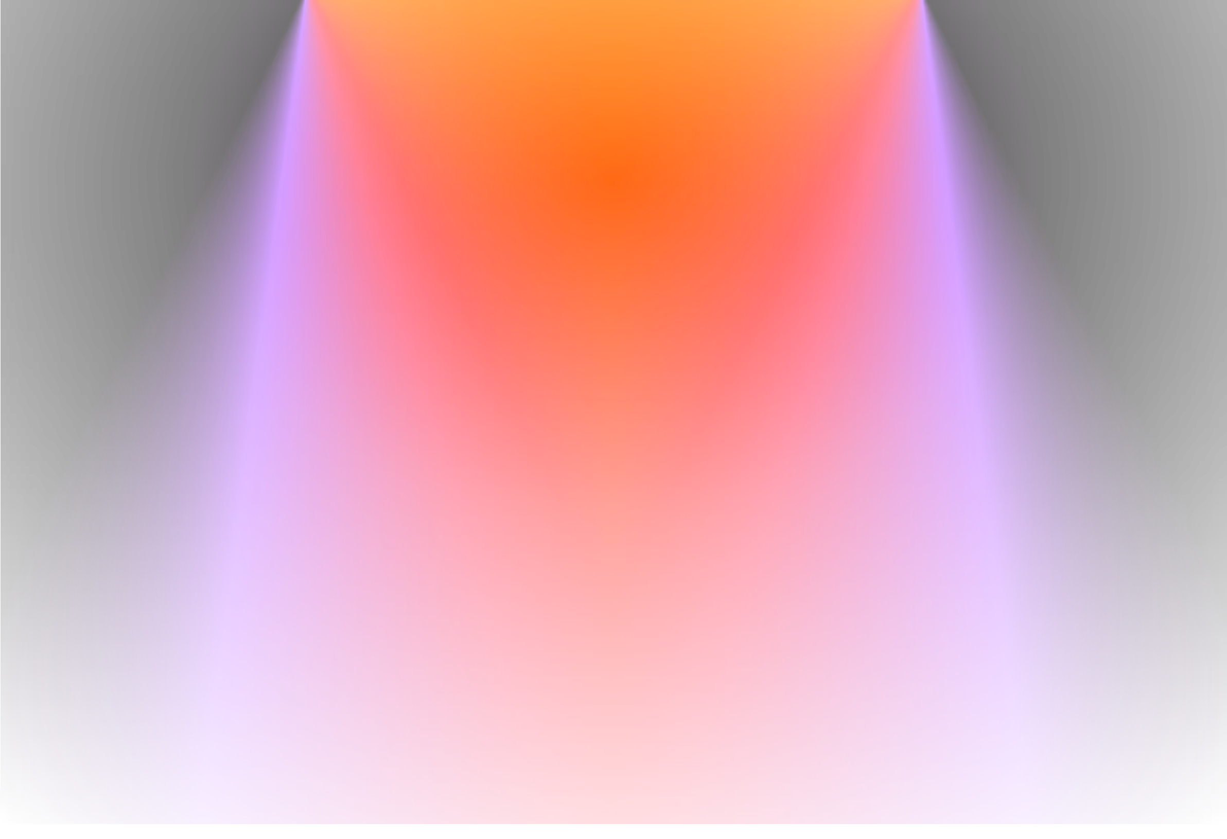 Vibrant gradient spotlight