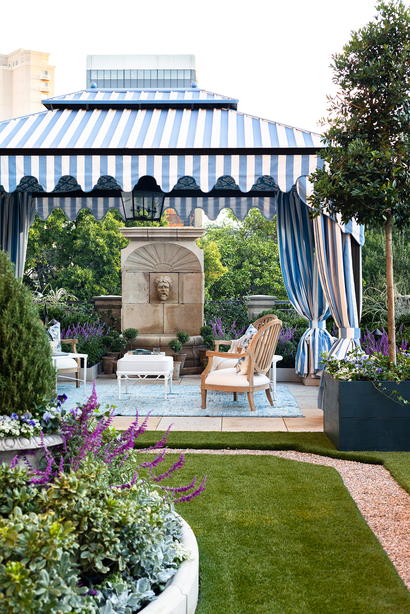 Luxury garden design Dallas