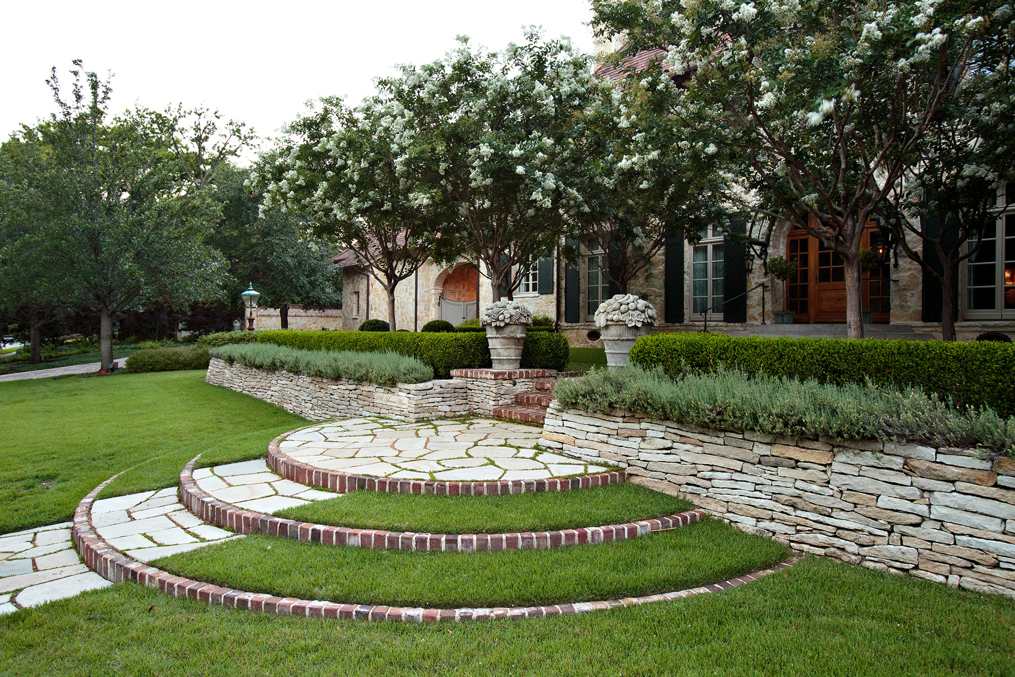 Front garden highland park dallas