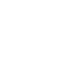 Pixelated black and white abstract spiral pattern with a square center.