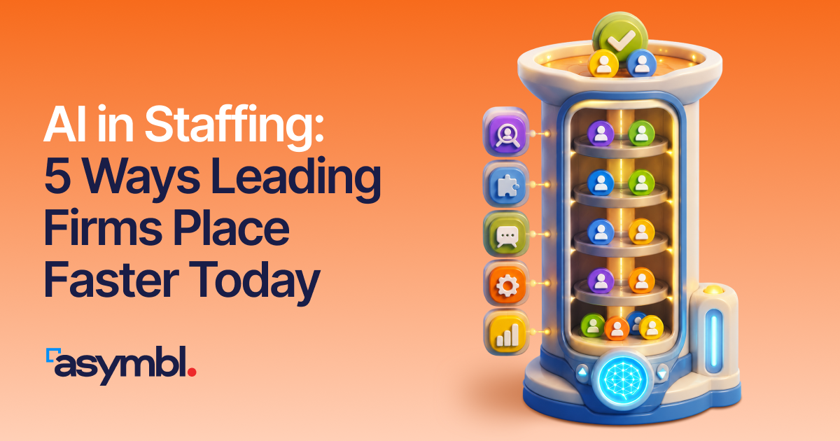 Blog hero image for AI in Staffing