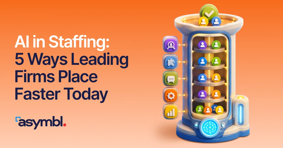 Blog hero image for AI in Staffing