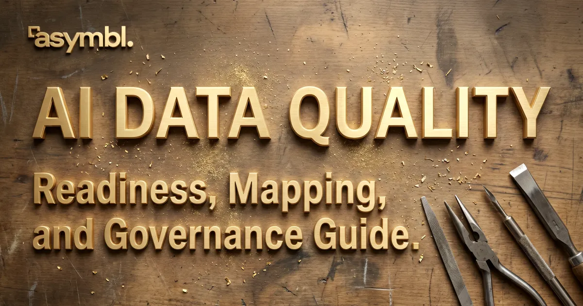 Blog hero image for AI Data Quality and Governance