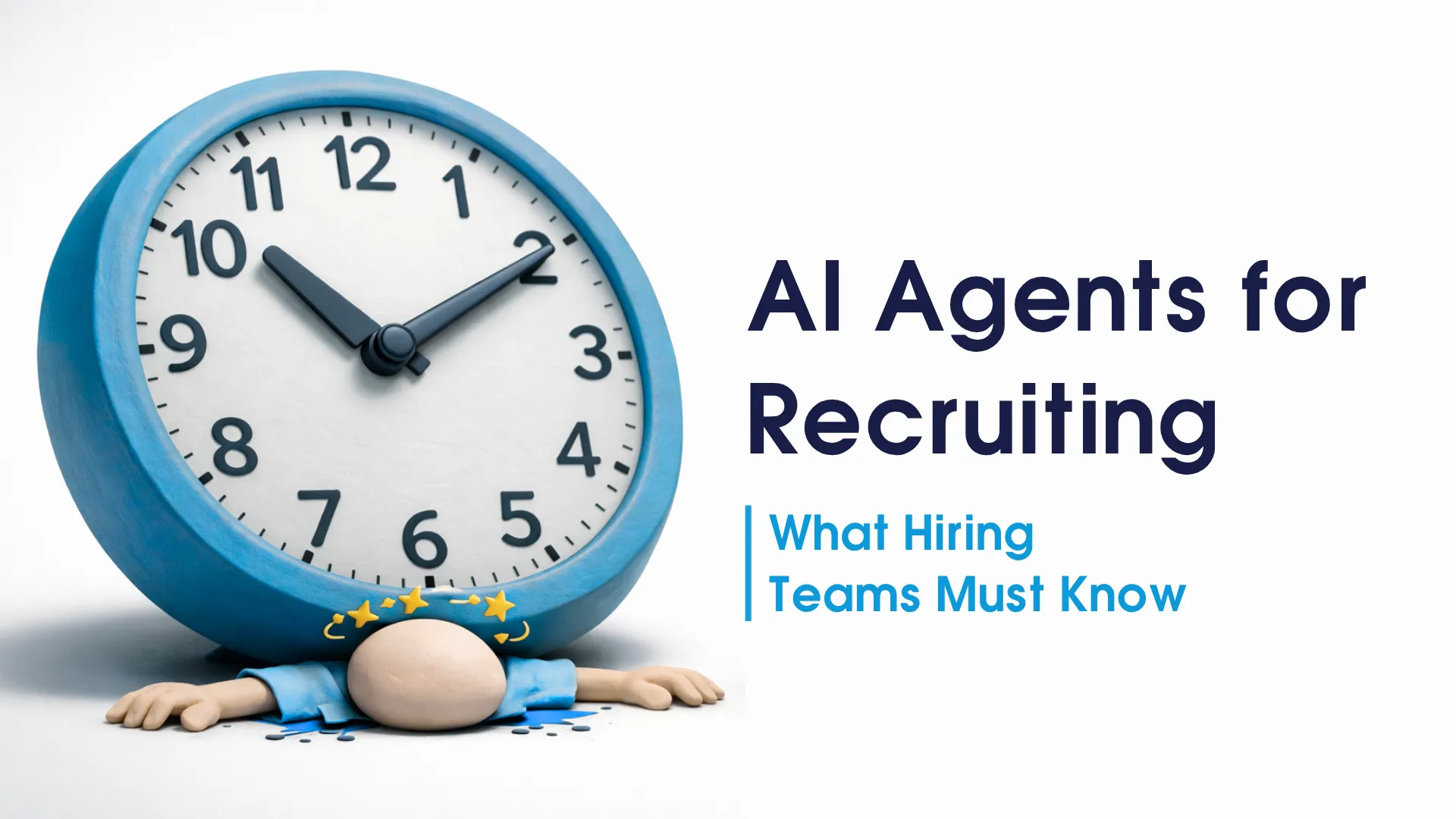 AI agents illustration for recruiting and staffing