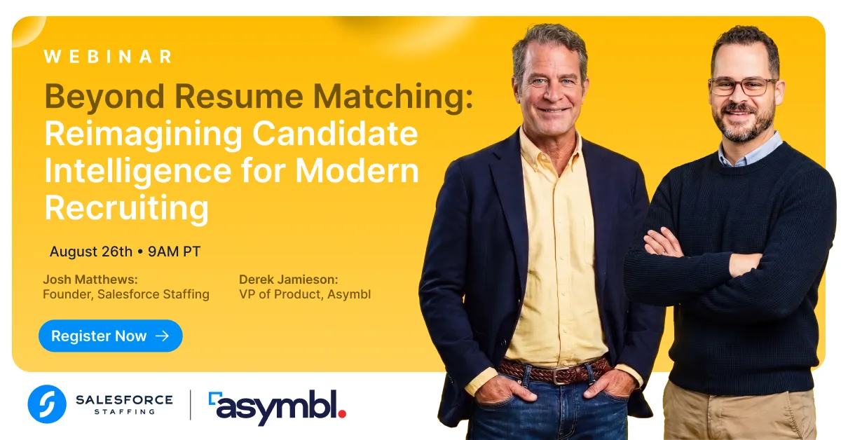 Webinar: Beyond Resume Matching image