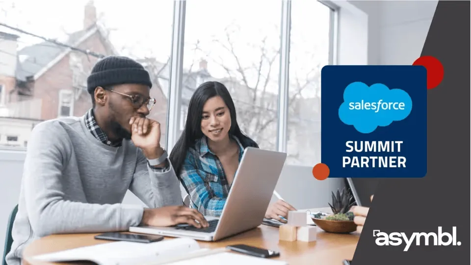 Asymbl Reaches Salesforce’s Highest Partner Level—Driving Innovation for Staffing & Business Services Industries press release image
