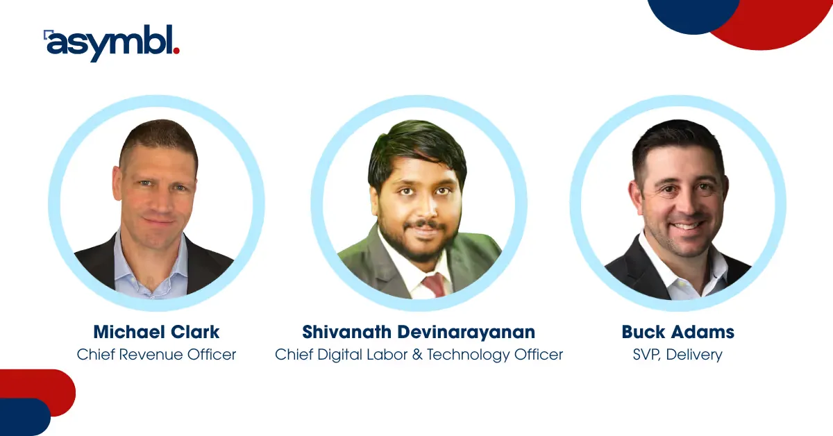 Asymbl Expands Senior Leadership to Scale Growth press release image