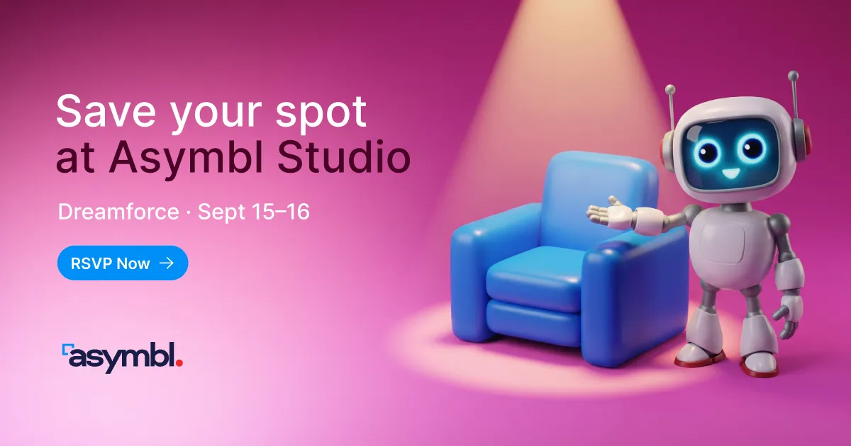 Asymbl Studio Is Open at Dreamforce event image