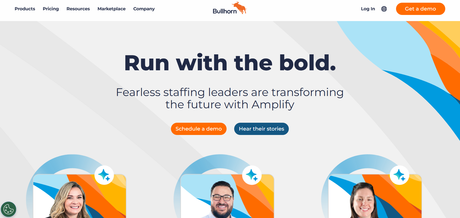 Bullhorn talent intelligence platform interface screenshot