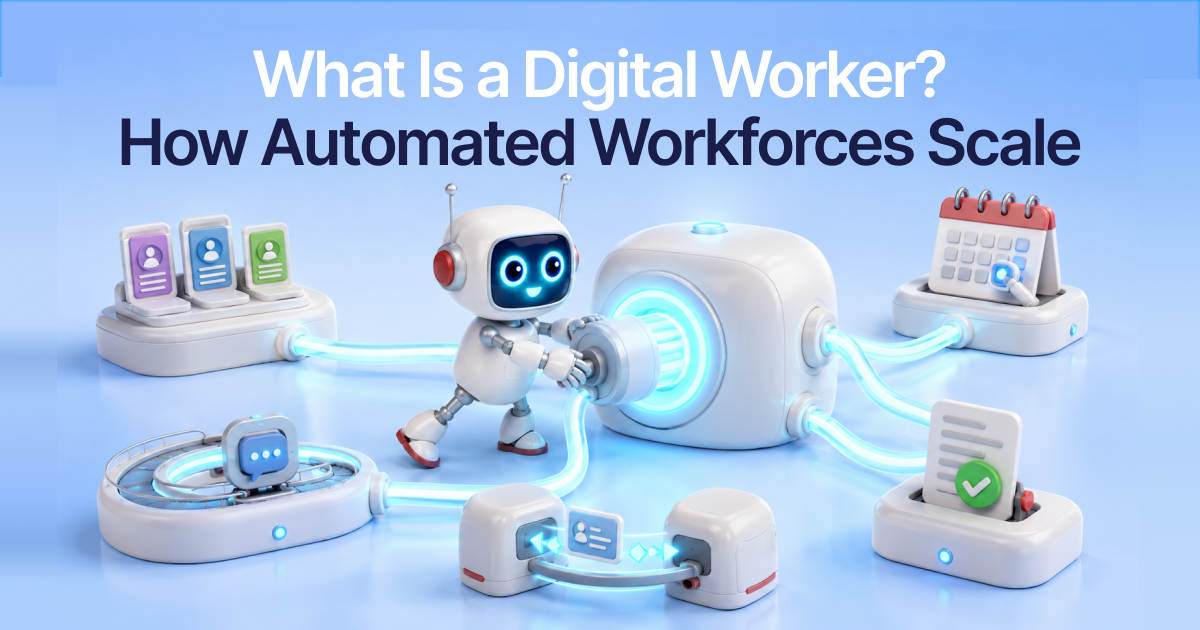 How digital workers and automated workforces scale enterprise operations