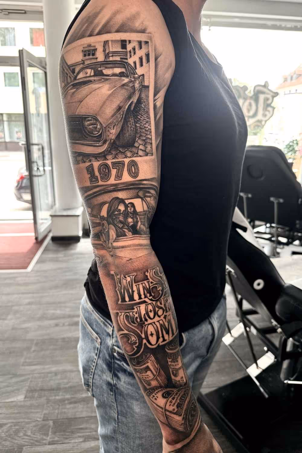 Tattoo von Love and Hate Tattoo Freising