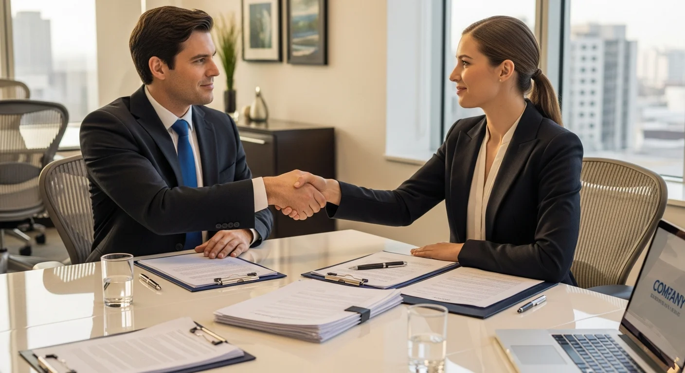 HR leadership team meeting to assess technology investment returns