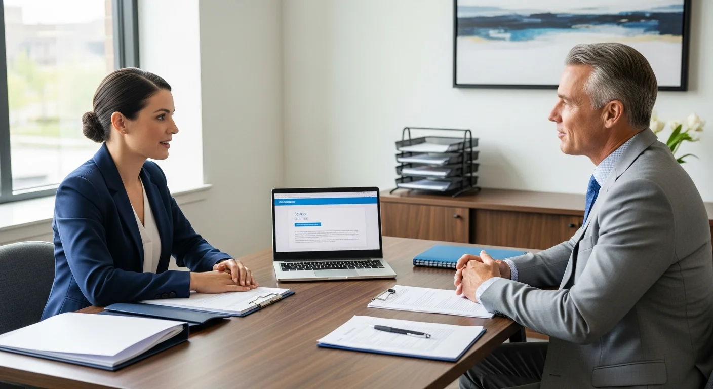 CRG consultant reviewing HR data governance with client team