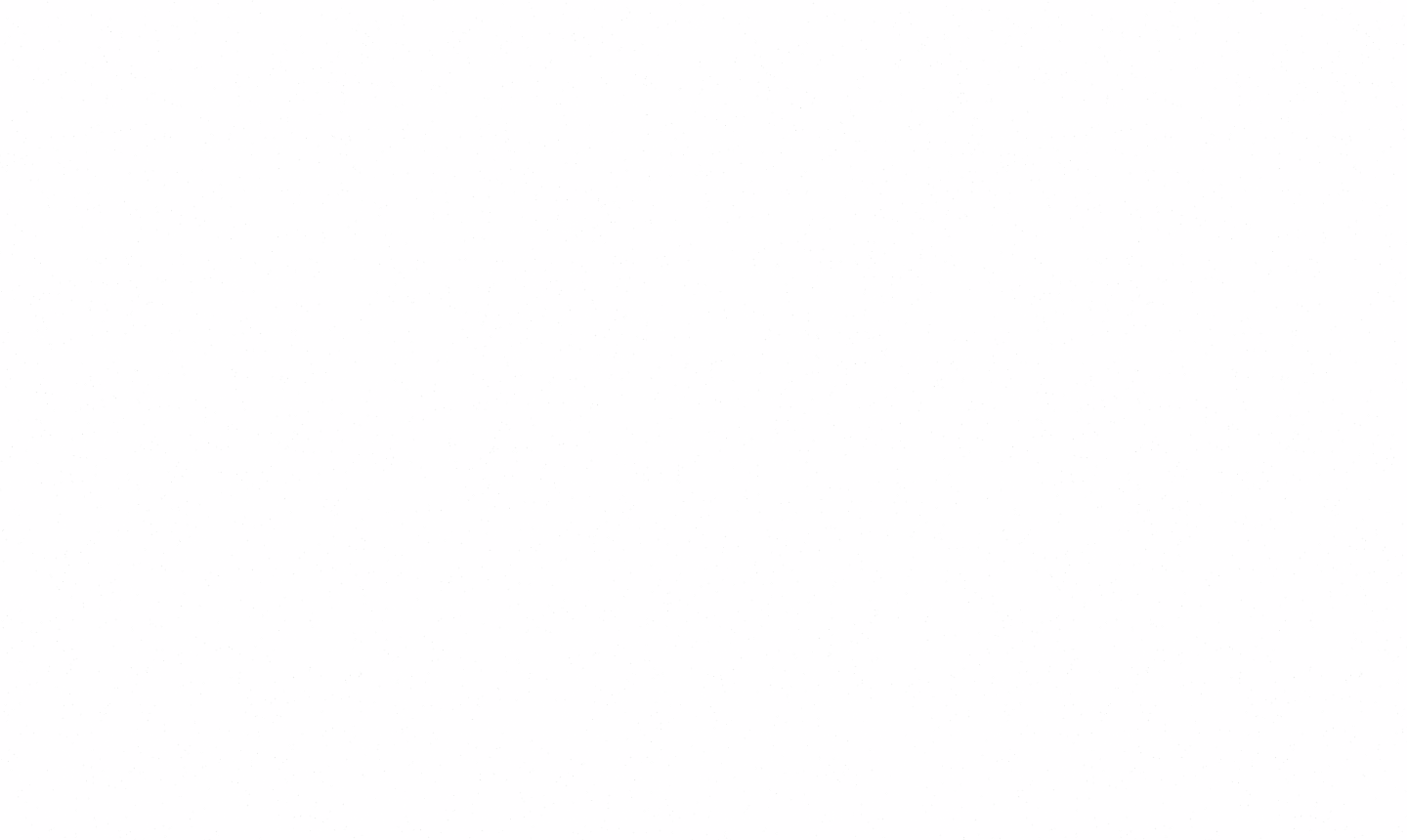 White background with random small black noise dots scattered unevenly.