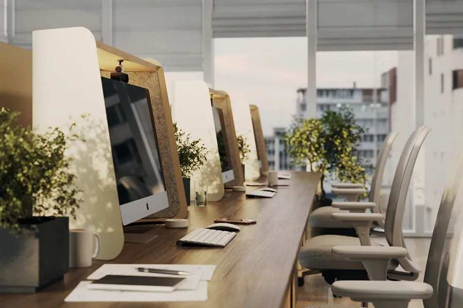 Imgi personal workspaces, commercial AV and smart building technology by QAV in Colorado