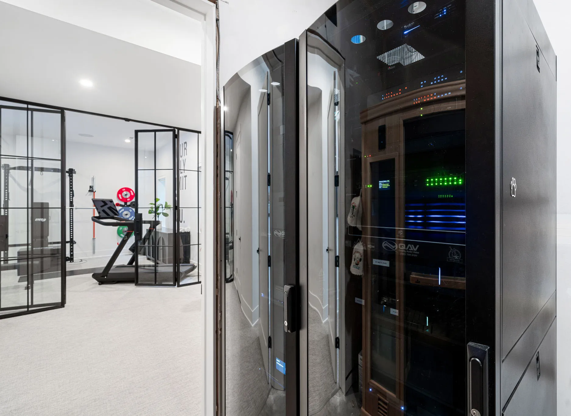 Av equipment rack tech closet, the QAV process, delivered Done at Closing