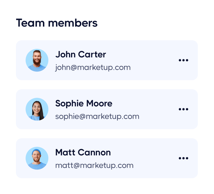 Take Your Business Analytics To Another Level - Marketup X Webflow Template