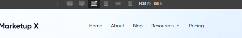 Responsive Design - Marketup X Webflow Template