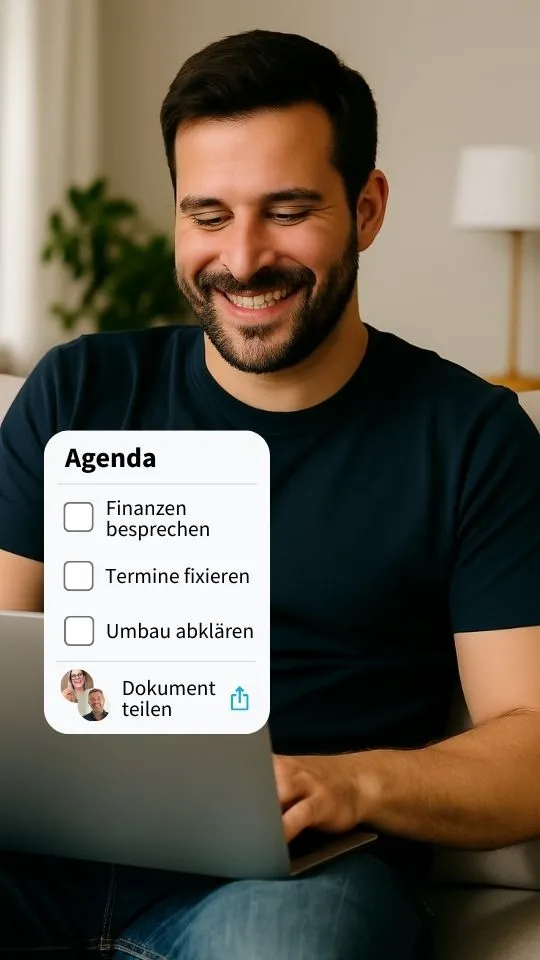 Dokument im Onlinespeicher teilen