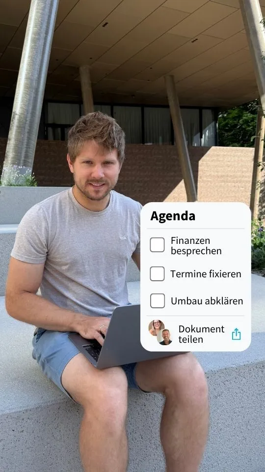 Dokument im Onlinespeicher teilen