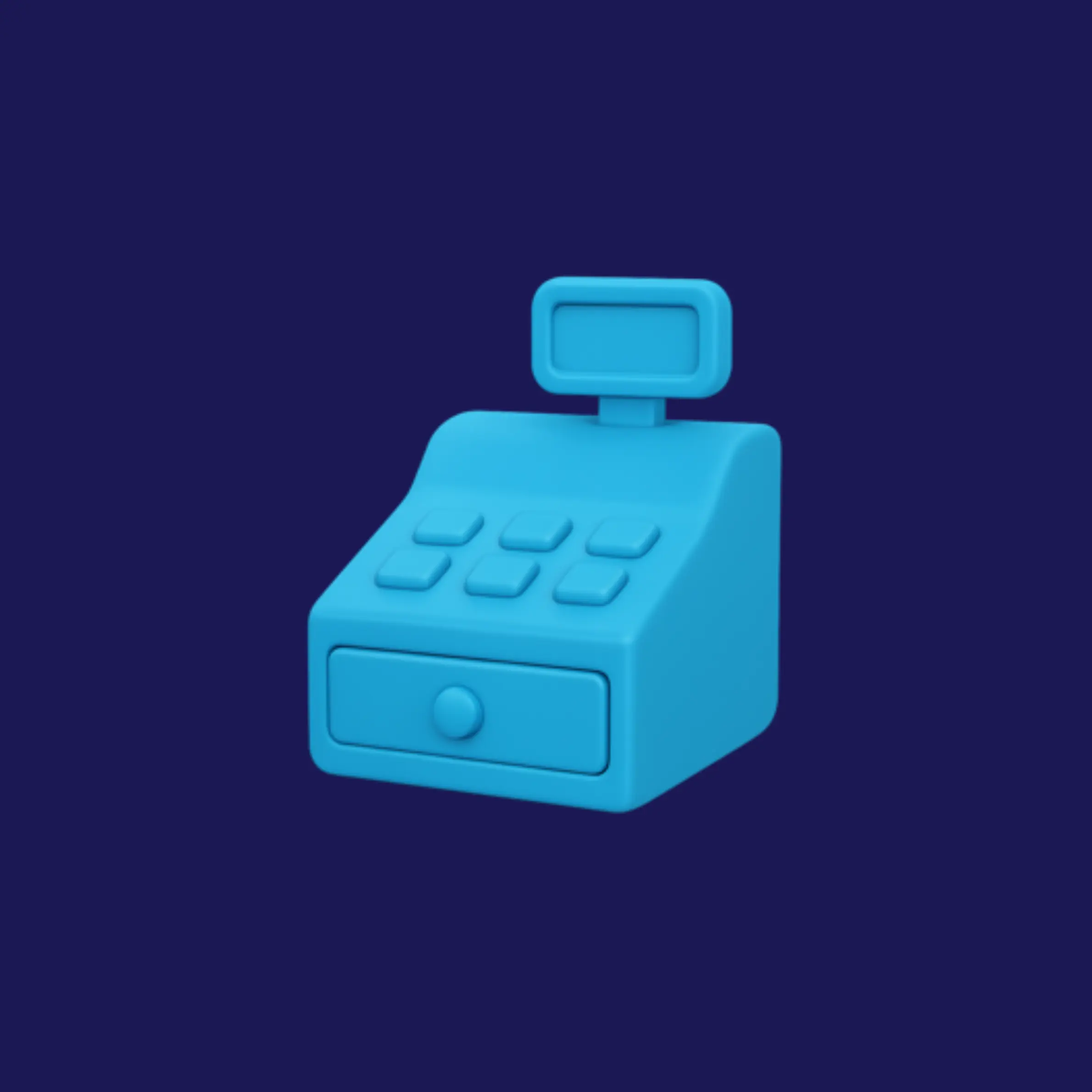 Kasse Verein Hintergrund Blau