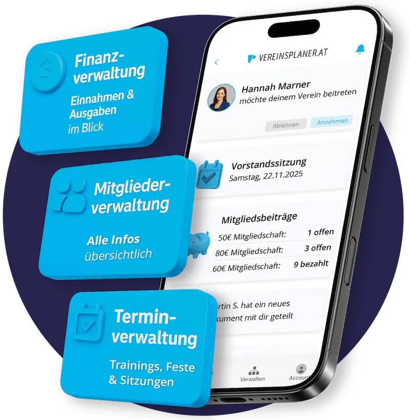 Vereinsplaner die Nr.1 All-in-One Vereinssoftware