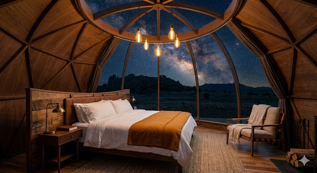 Luxury interior of a Horizon dome