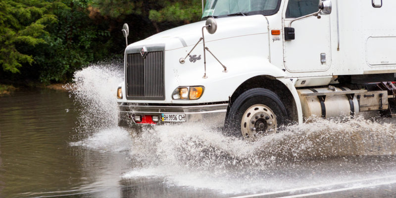 The Effects of Floods on Logistics Companies