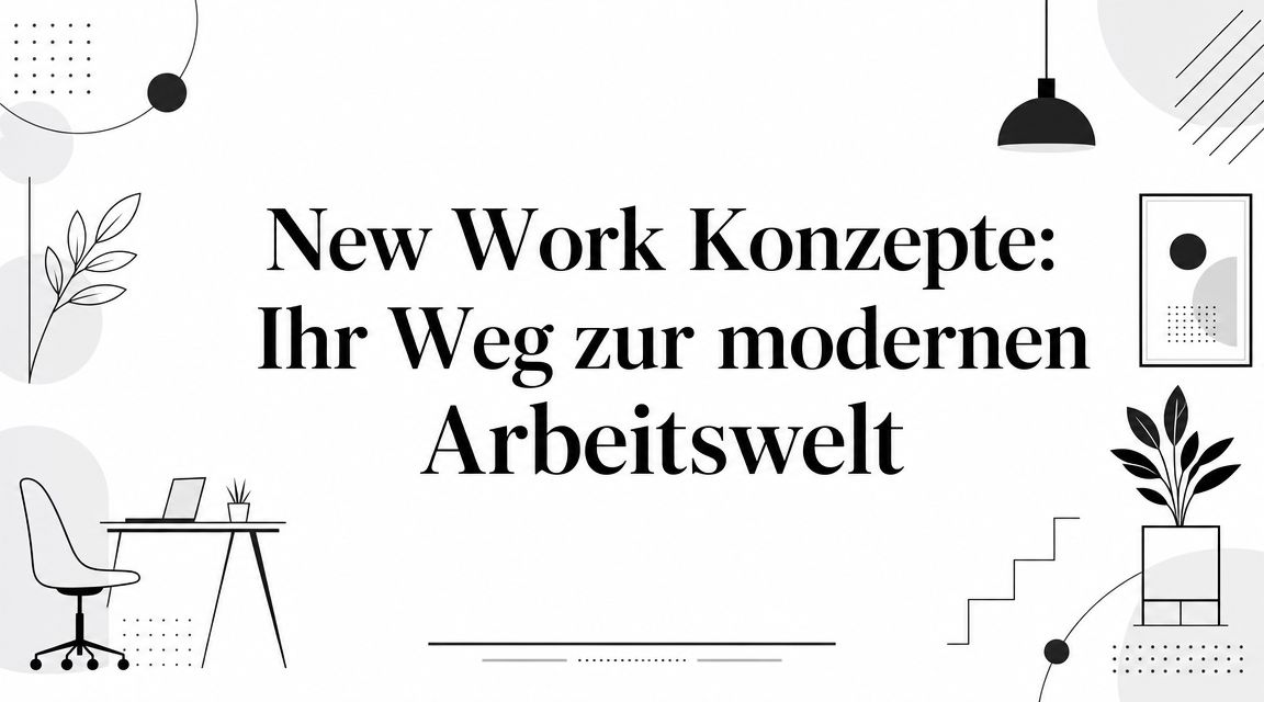 New Work Konzepte: Ihr Weg zur modernen Arbeitswelt