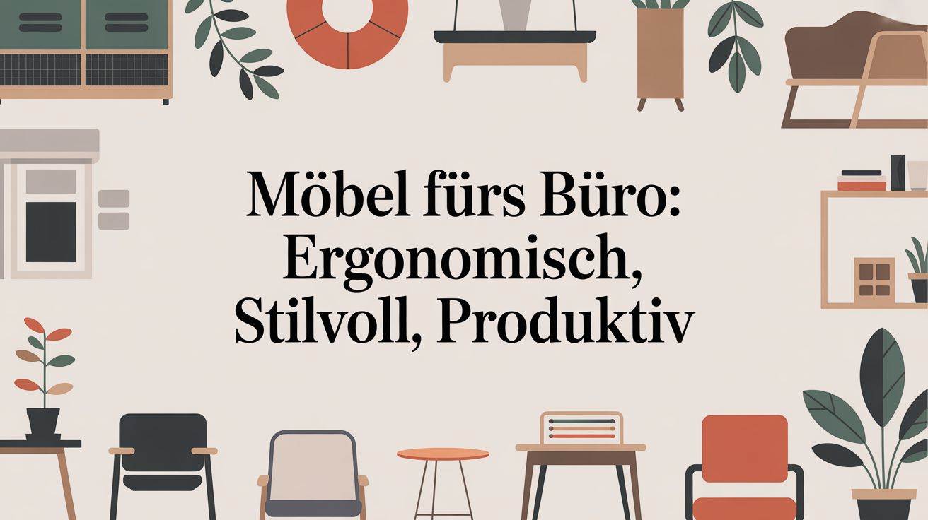 Möbel fürs Büro: Ergonomisch, stilvoll, produktiv