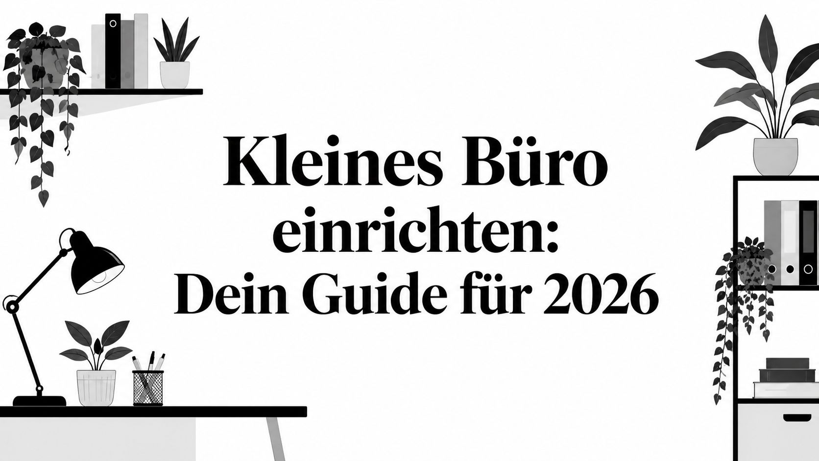 Kleines Büro einrichten: Dein Guide für 2026