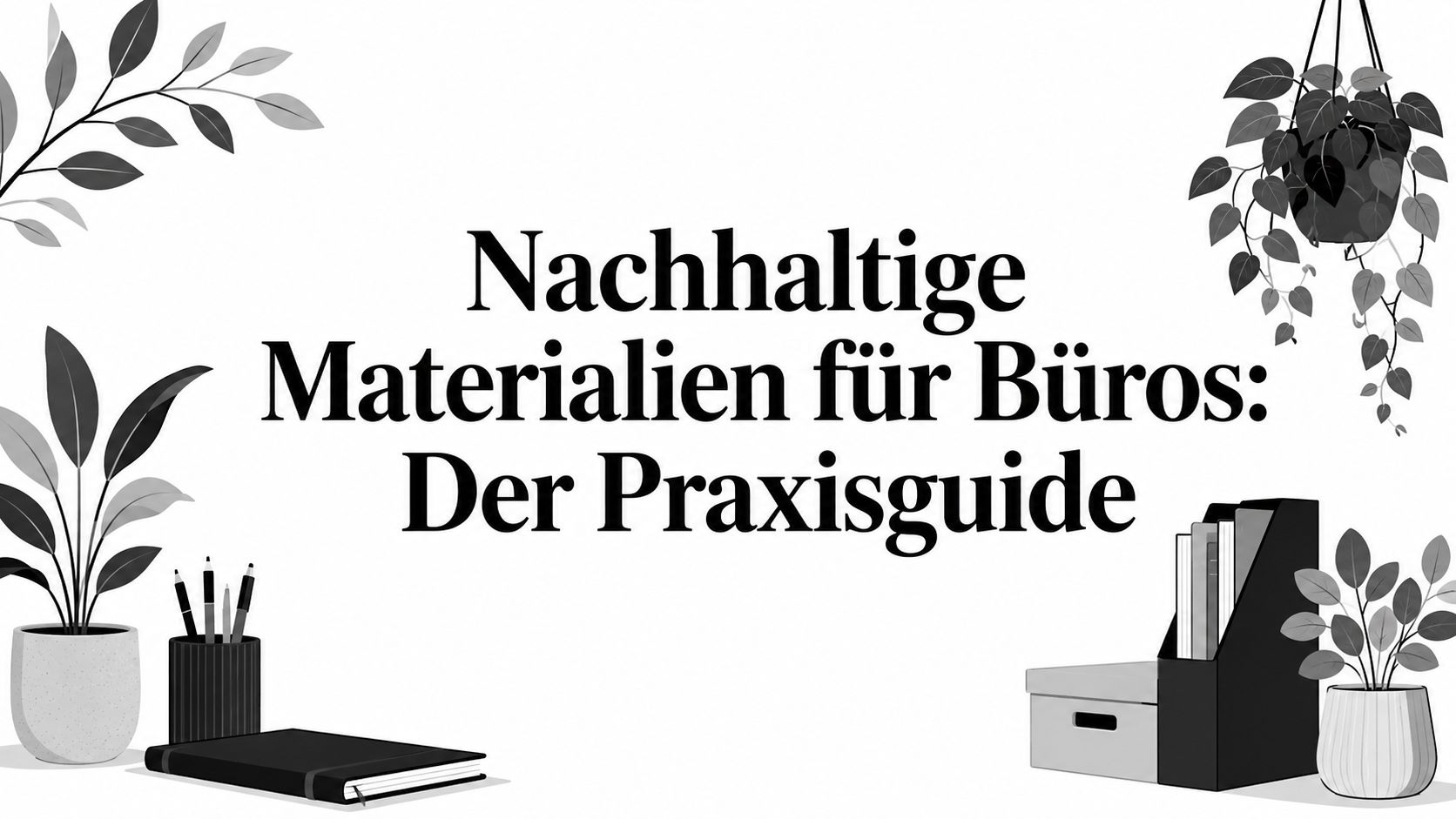 Nachhaltige Materialien für Büros: Der Praxisguide