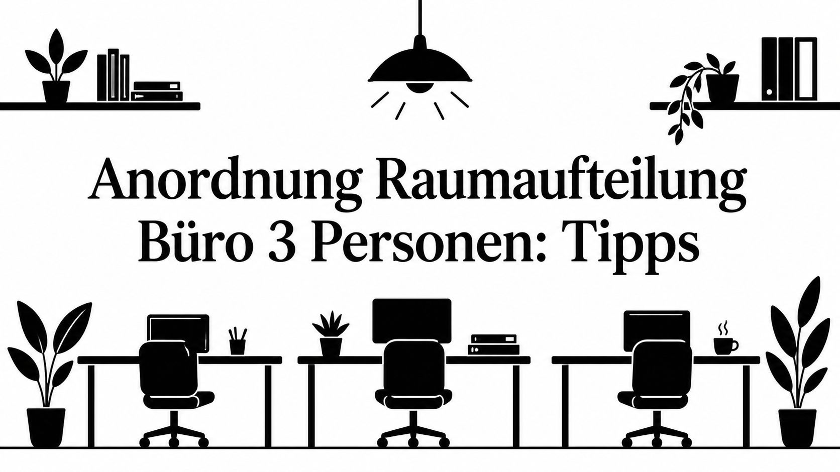 Anordnung Raumaufteilung Büro 3 Personen: Tipps