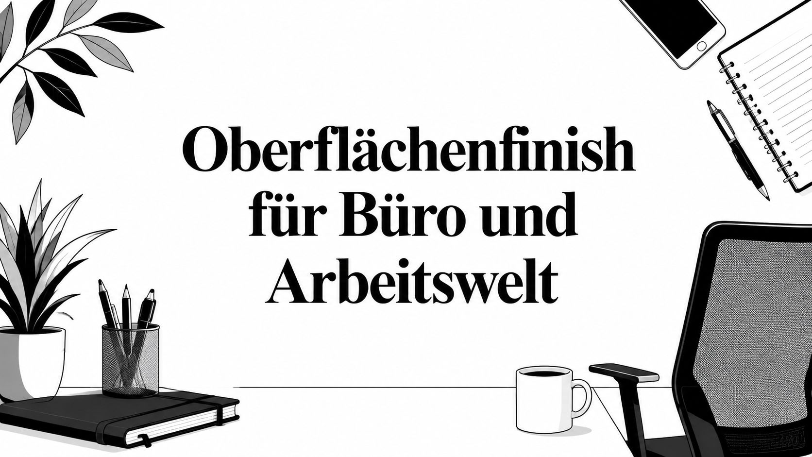 Oberflächenfinish für Büro und Arbeitswelt