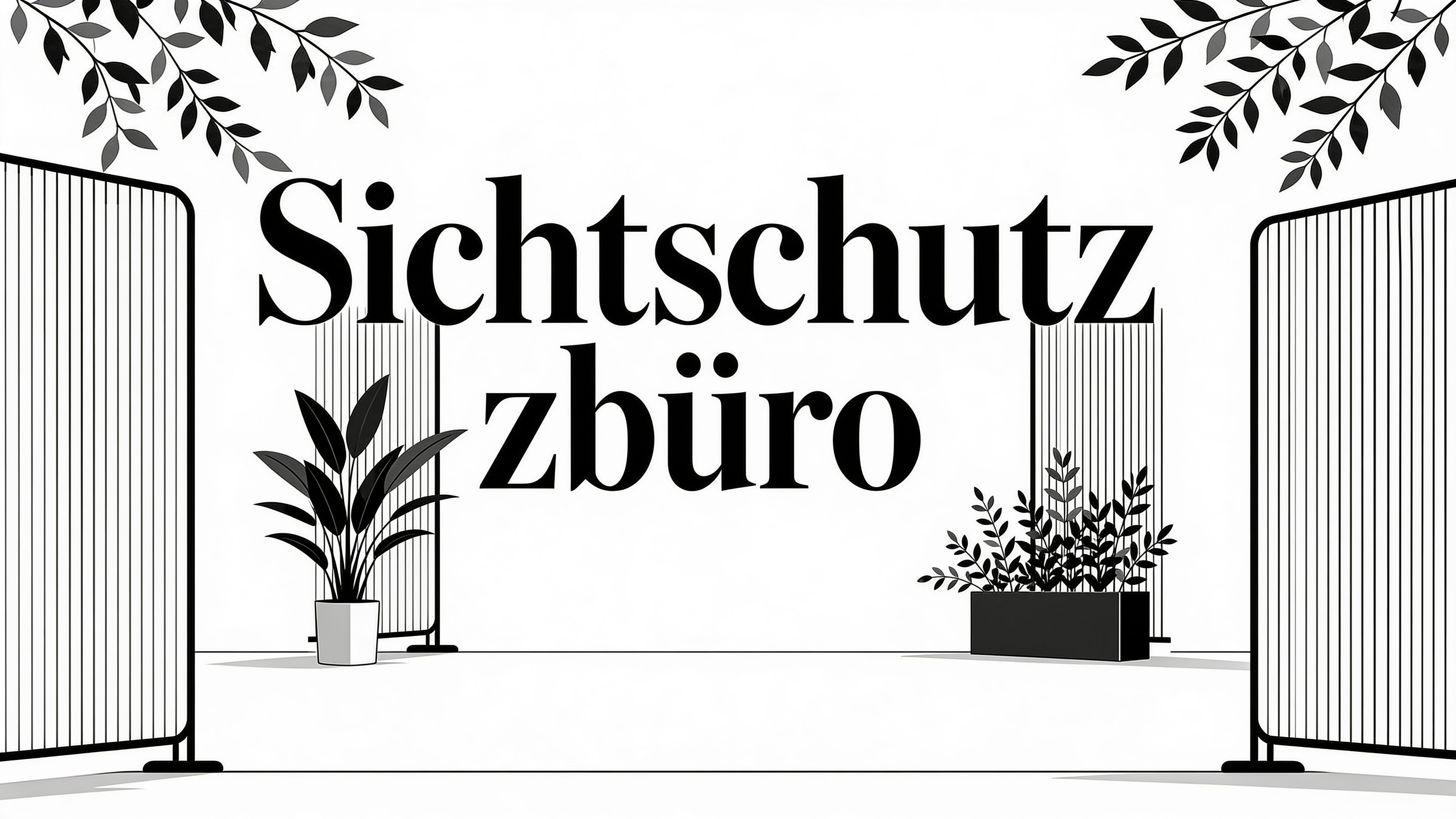 Sichtschutz büro