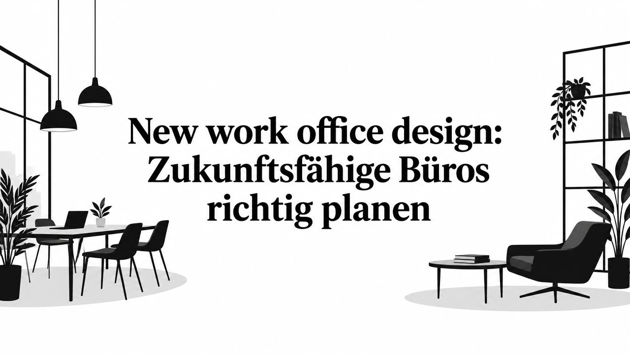 New work office design: Zukunftsfähige Büros richtig planen