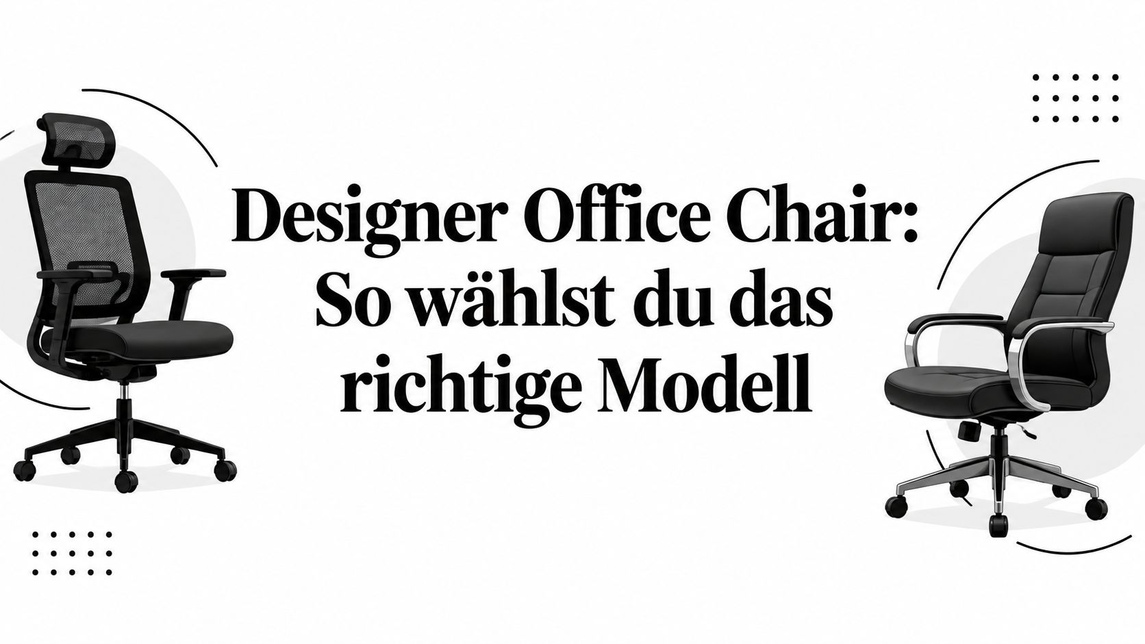 Designer Office Chair: So wählst du das richtige Modell