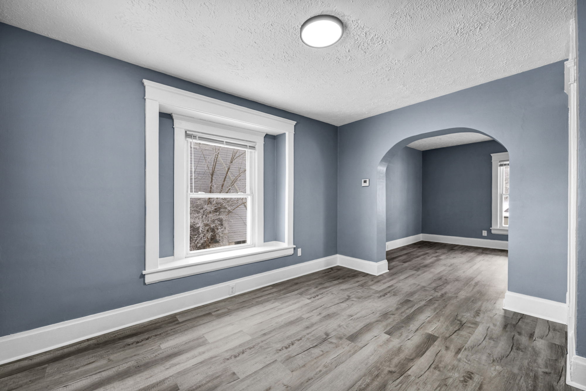 Completed Kenmore colonial Living Room 