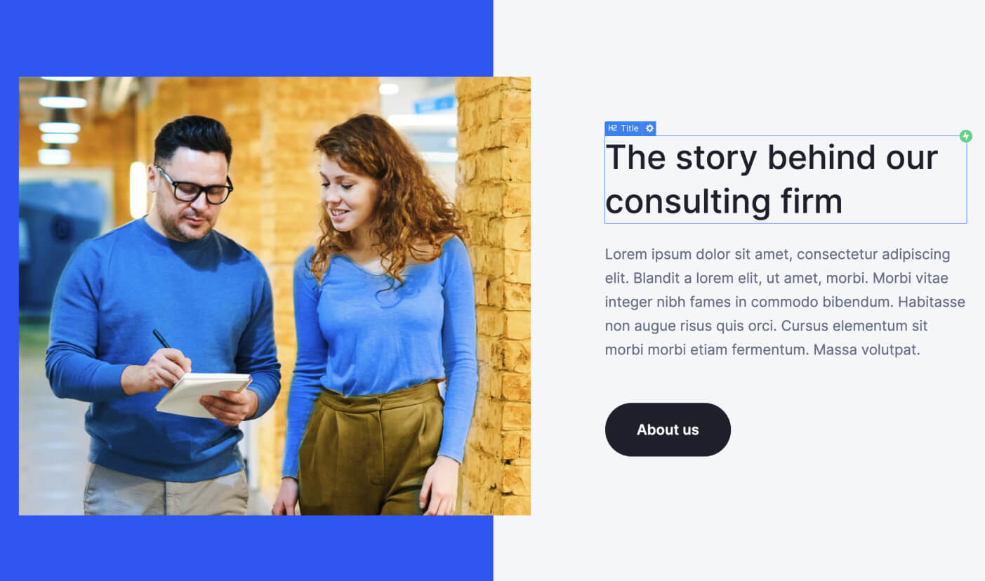 Static Content - Consulting X Webflow Template