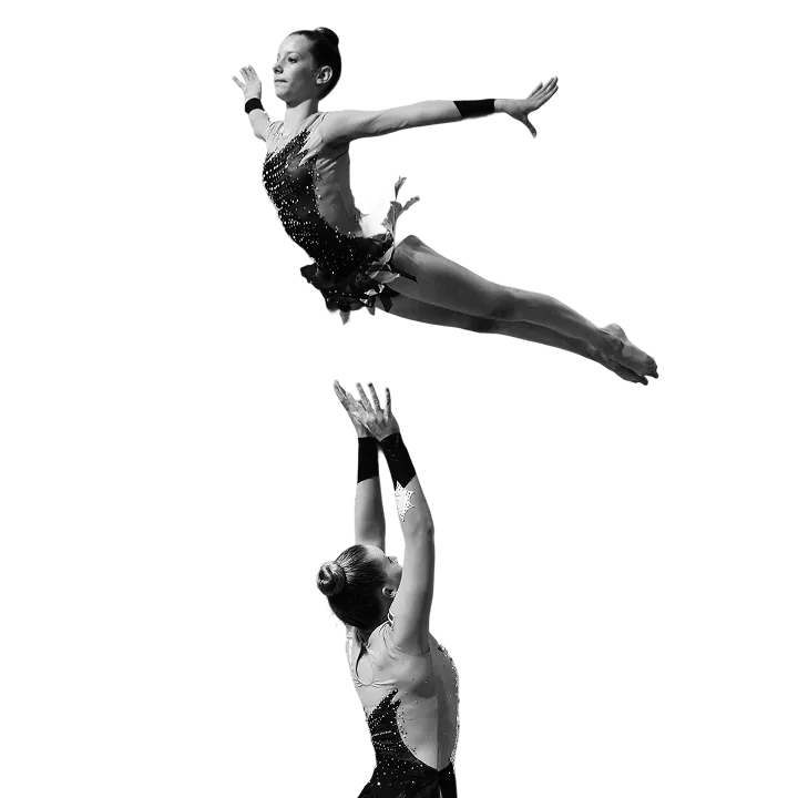 Acrobatiek en acrogym bij CGV Wilhelmina Kampen